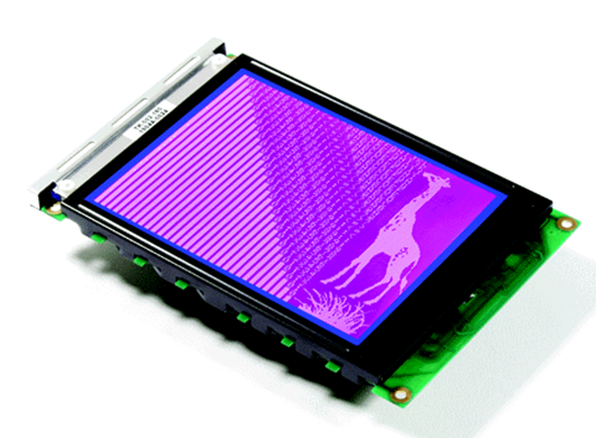 Dot-matrix LCD connection